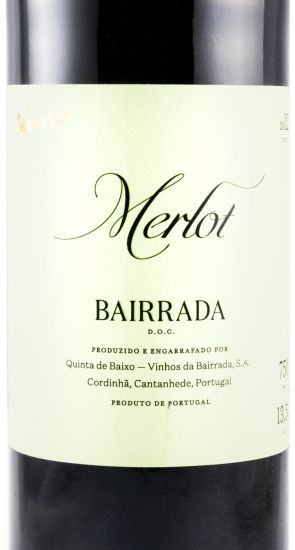 2012 Quinta de Baixo Merlot red