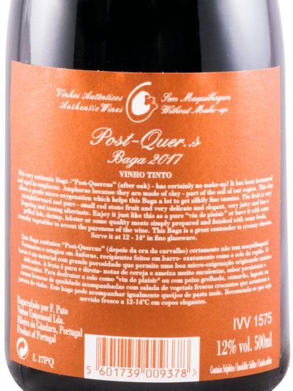2015 Filipa Pato Post-Quercus Baga red 50cl