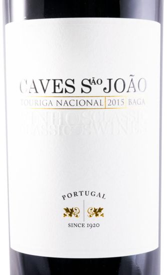 2015 Caves São João Baga + Touriga Nacional Reserva red