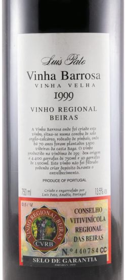 1999 Luís Pato Vinha Barrosa tinto