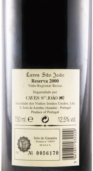 2000 Caves São João Reserva tinto