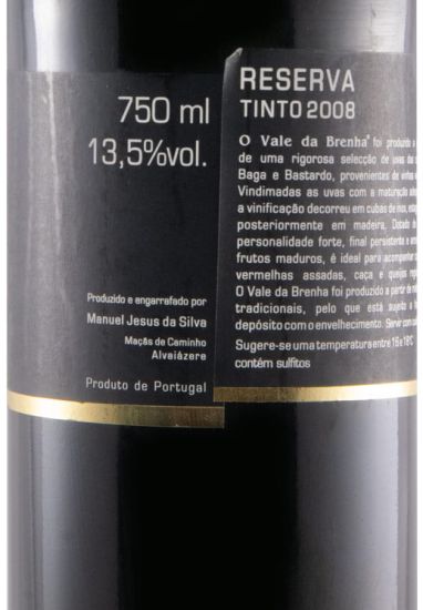 2008 Vale da Brenha Reserva red