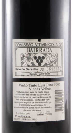 1997 Luís Pato Vinhas Velhas tinto