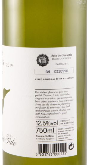 2019 Luís Pato Maria Gomes branco