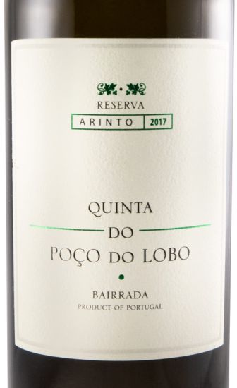 2017 Quinta do Poço do Lobo Arinto Reserva branco