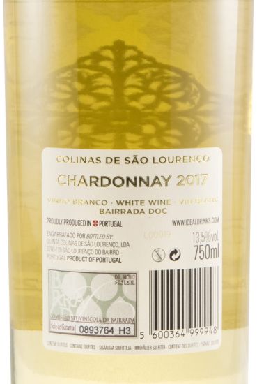 2017 Colinas Chardonnay white