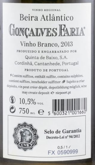 2013 Gonçalves Faria white
