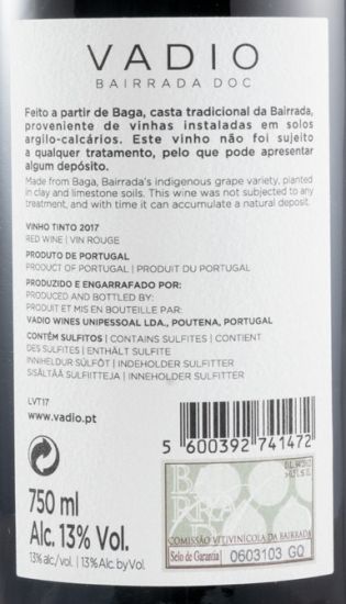 2017 Vadio Baga tinto