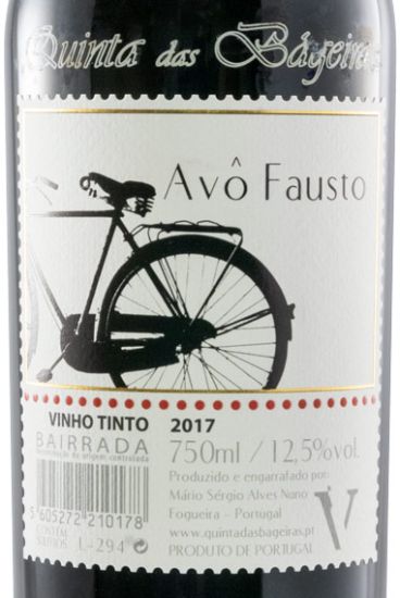2017 Quinta das Bágeiras Avô Fausto red