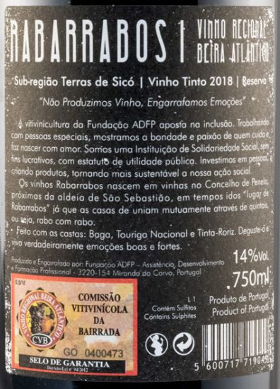 2018 Rabarrabos Reserva red