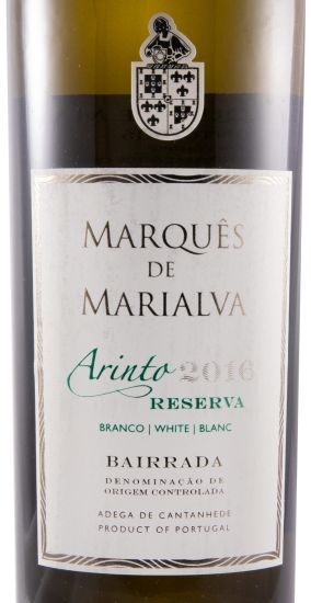 2016 Marquês de Marialva Arinto Reserva white