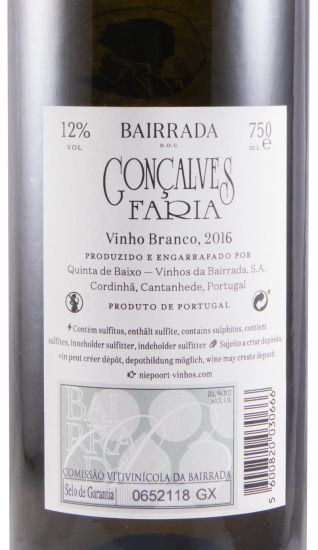 2016 Gonçalves Faria branco