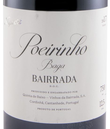 2017 Niepoort Quinta de Baixo Poeirinho Baga organic red