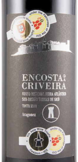 2018 Encosta da Criveira Aragonês red