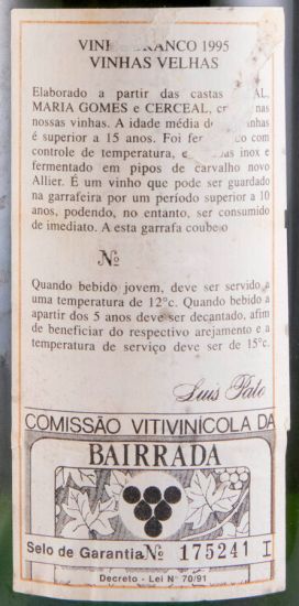 1995 Luís Pato Vinhas Velhas white