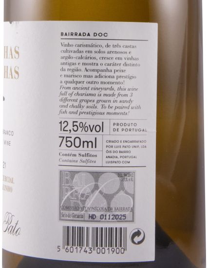 2021 Luís Pato Vinhas Velhas white