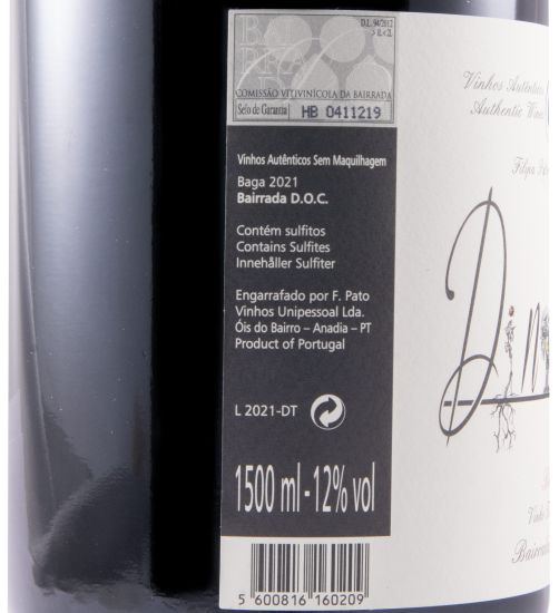 2021 Filipa Pato Dinâmica tinto 1,5L