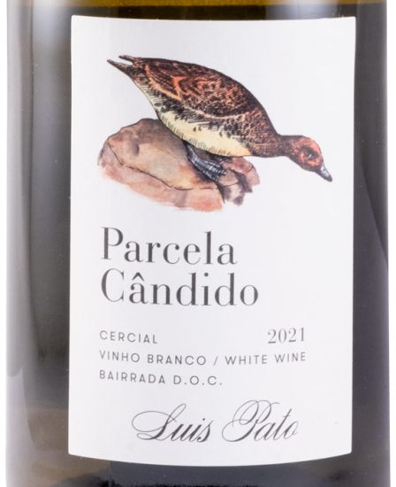 2021 Luís Pato Parcela Cândido Vinha Formal Cercial branco