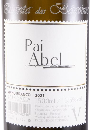 2021 Quinta das Bágeiras Pai Abel branco 1,5L
