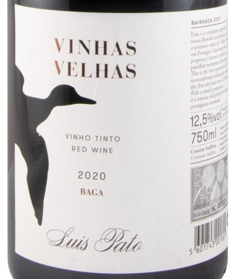 2020 Luís Pato Vinhas Velhas red