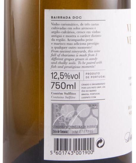 2023 Luís Pato Vinhas Velhas white