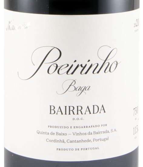 2020 Niepoort Quinta de Baixo Poeirinho Baga organic red