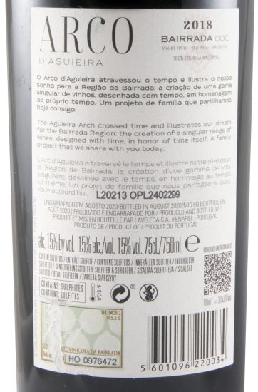 2018 Aveleda Arco d'Aguieira red