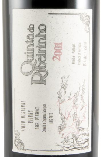 2001 Luís Pato Quinta do Ribeirinho Pé Franco tinto