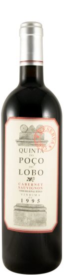 1995 Quinta do Poço do Lobo Cabernet Sauvignon Reserva tinto