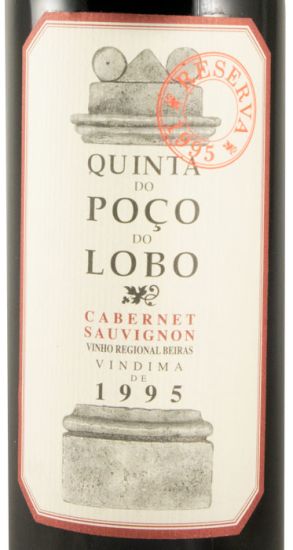 1995 Quinta do Poço do Lobo Cabernet Sauvignon Reserva tinto