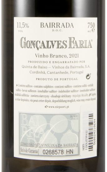 2021 Gonçalves Faria branco