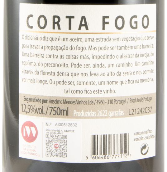 2020 Mário Sérgio & Anselmo Mendes Corta Fogo branco