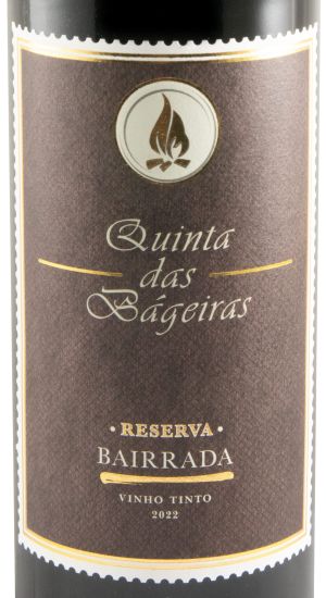 2022 Quinta das Bágeiras Reserva red