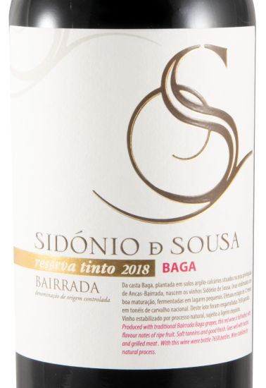 2018 Sidónio de Sousa Reserva red