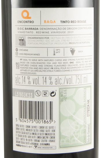 2019 Encontro Baga red