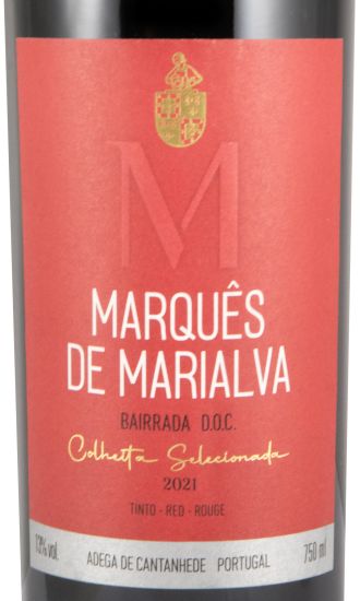 2021 Marquês de Marialva Colheita Selecionada red (damaged label)