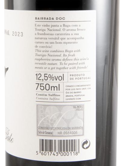 2023 Luís Pato Baga & Touriga Nacional tinto