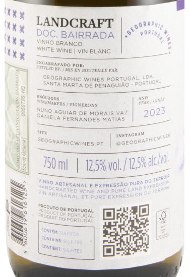 2023 Landcraft Sauvignon Blanc white