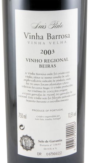 2003 Luís Pato Vinha Barrosa tinto