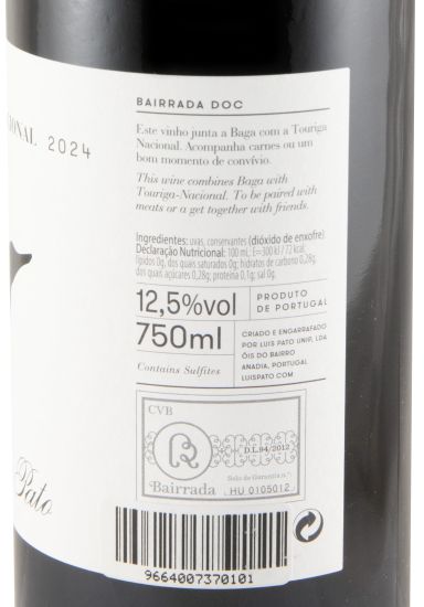 2024 Luís Pato Baga & Touriga Nacional tinto