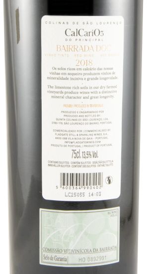 2018 CalCario3 do Principal tinto