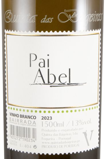 2023 Quinta das Bágeiras Pai Abel white 1.5L