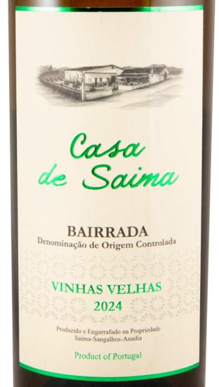 2024 Casa de Saima Vinhas Velhas branco (rótulo danificado)