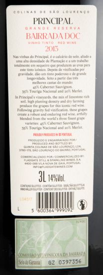 2013 Principal Grande Reserva tinto 3L