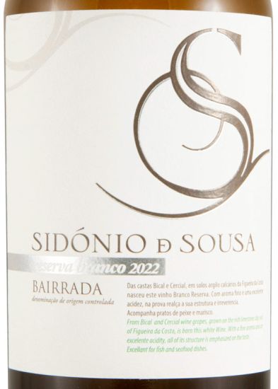 2022 Sidónio de Sousa Reserva branco