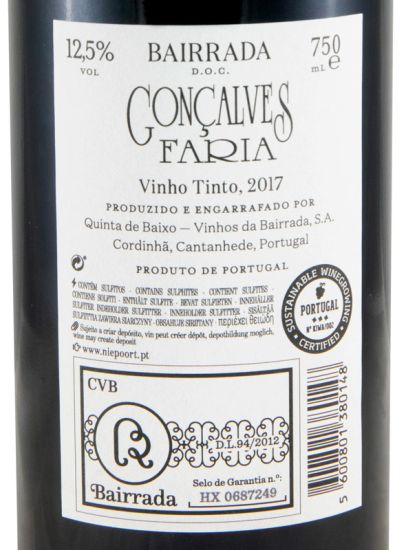 2017 Gonçalves Faria tinto