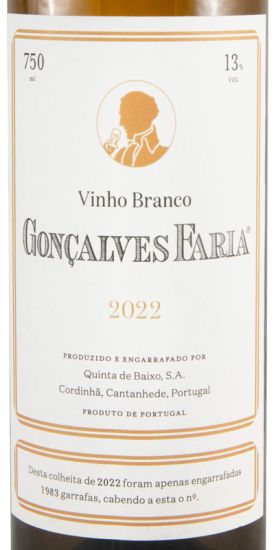2022 Gonçalves Faria white