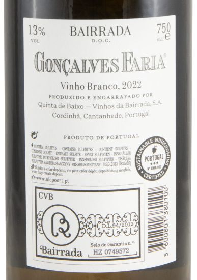 2022 Gonçalves Faria white