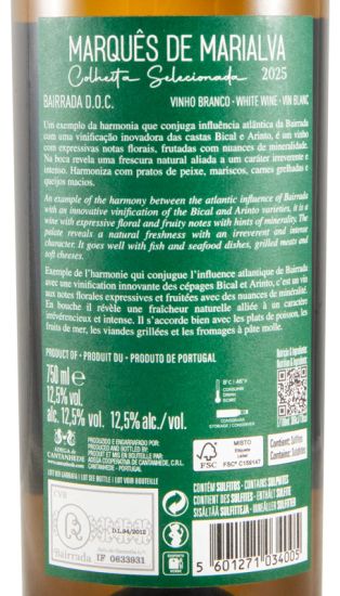 2025 Marquês de Marialva Colheita Selecionada white