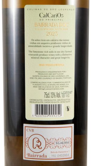 2023 CalCariO3 do Principal Chardonnay branco